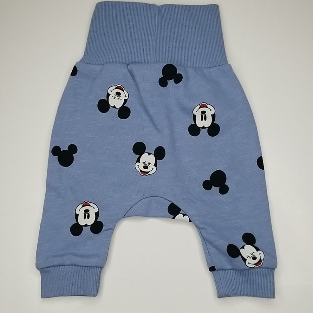 H&M x Disney Mickey Harem Jogger Pants 0-1M NB - Picture 2 of 5